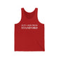Just a kid from Stamford Unisex Jersey Tank Top