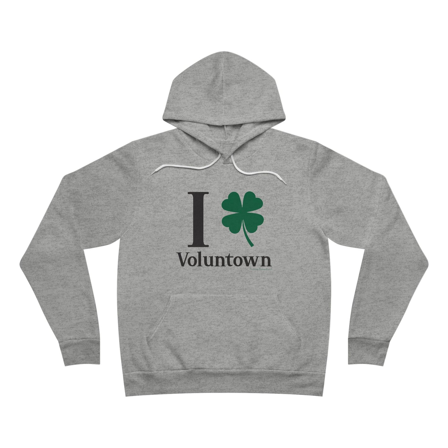 I Clover Voluntown Unisex Sponge Fleece Pullover Hoodie