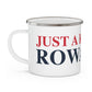 Just a kid from Rowayton Enamel Camping Mug