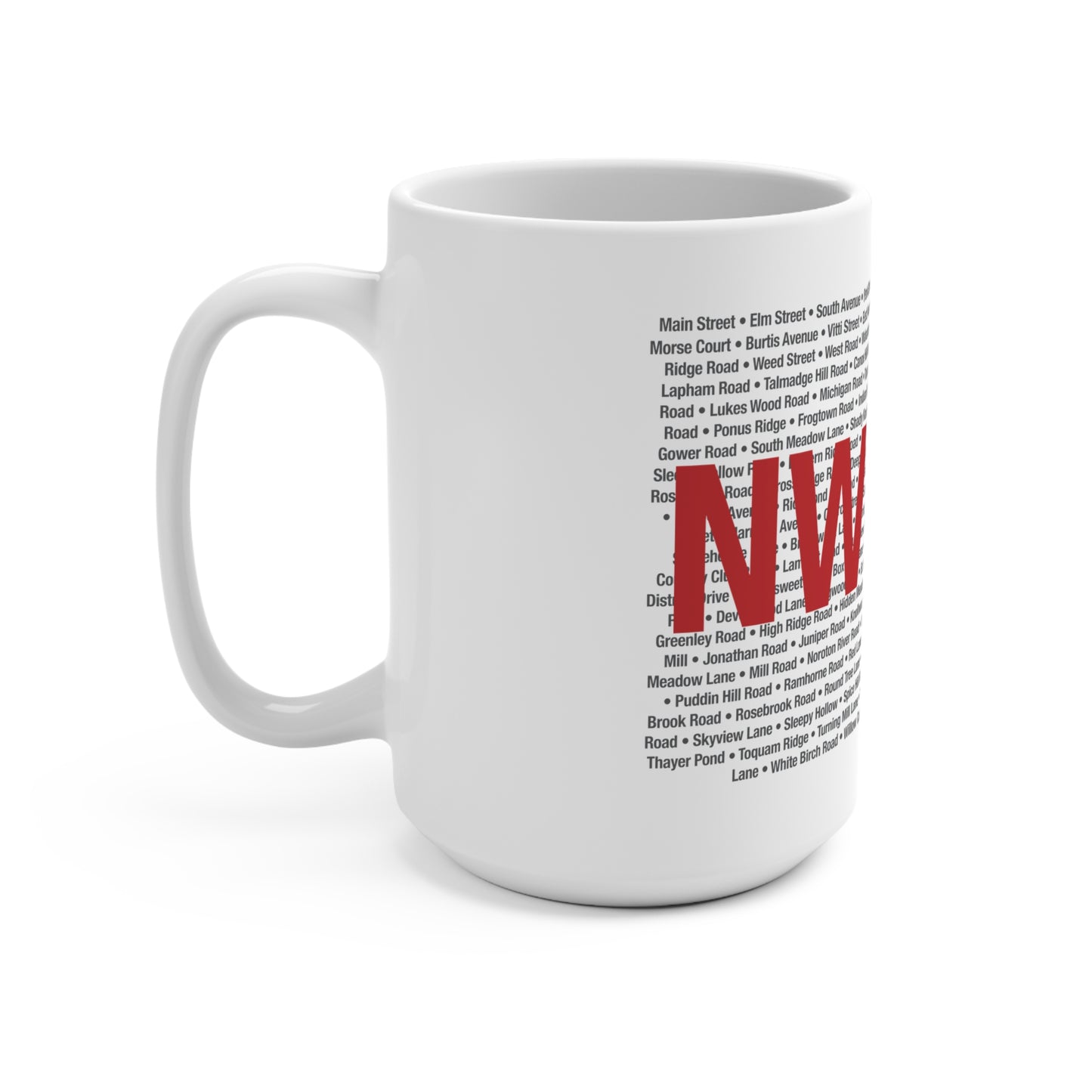 New Canaan Love Mug 15oz