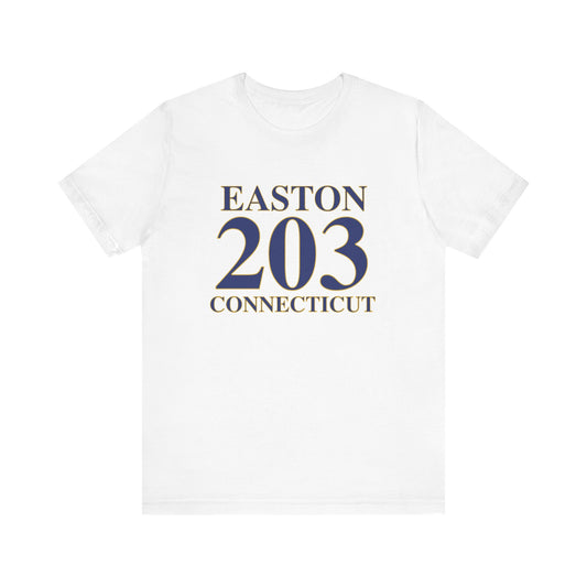 Easton 203 Connecticut Unisex Jersey Short Sleeve Tee