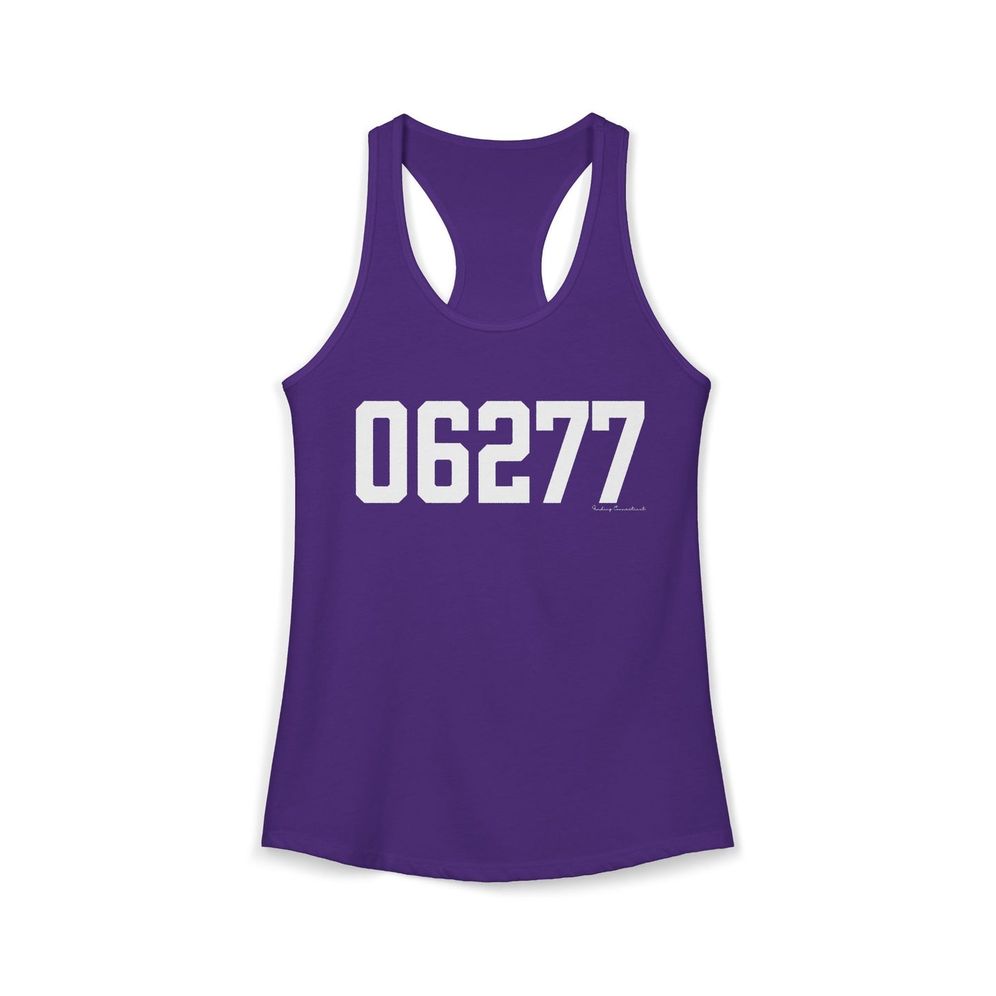 06277 Thompson CT Zip Code Women's Ideal Racerback Tank Top