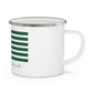 Chaplin Connecticut St. Patrick’s Day Flag Enamel Camping Mug
