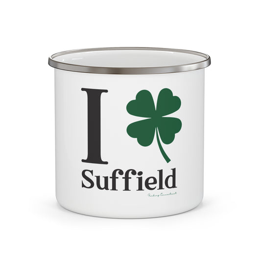 I Clover Suffield Enamel Camping Mug