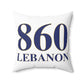 860 Lebanon Spun Polyester Square Pillow