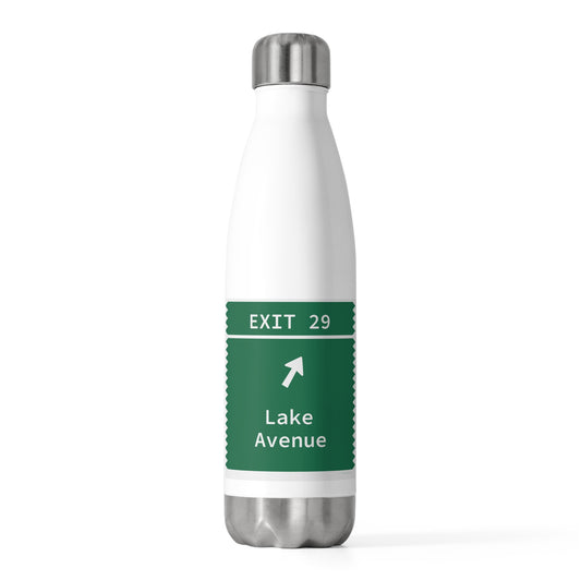 Vintage Merritt Parkway Exit 29 Sign 20oz Insulated Bottle