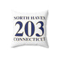 North Haven 203 Connecticut Polyester Square Pillow