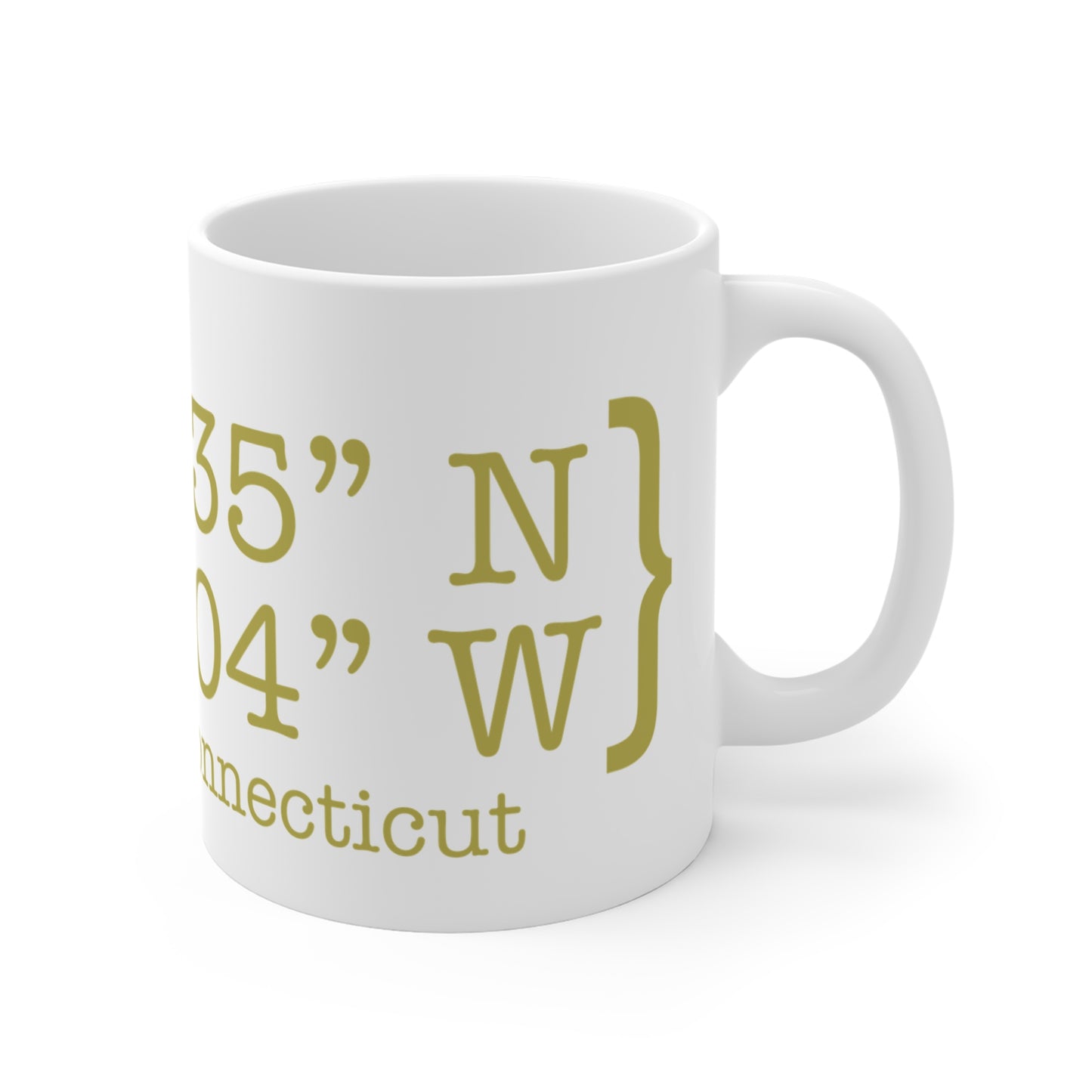 Trumbull Coordinates Mug 11oz