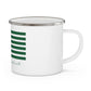 Franklin Connecticut St. Patrick’s Day Flag Enamel Camping Mug