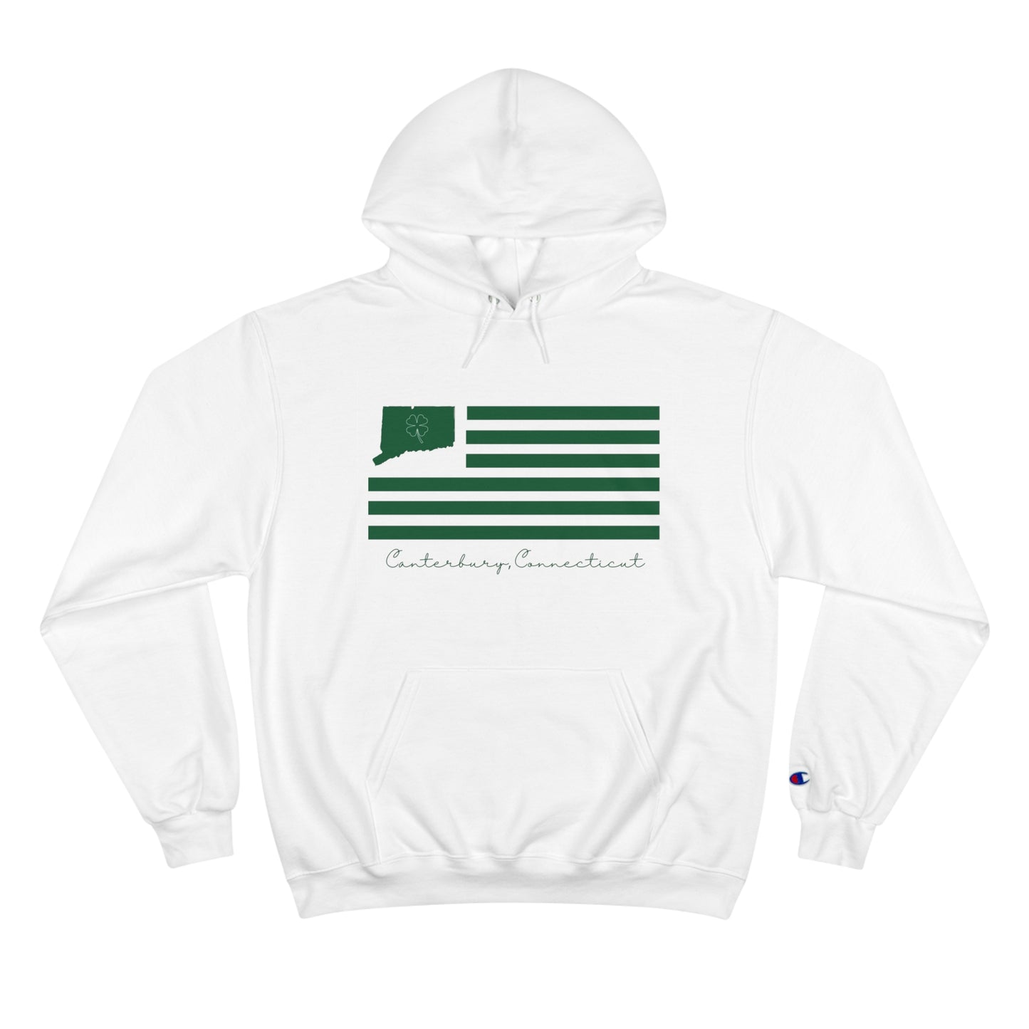 Canterbury Connecticut St. Patrick’s Day Flag Champion Hoodie