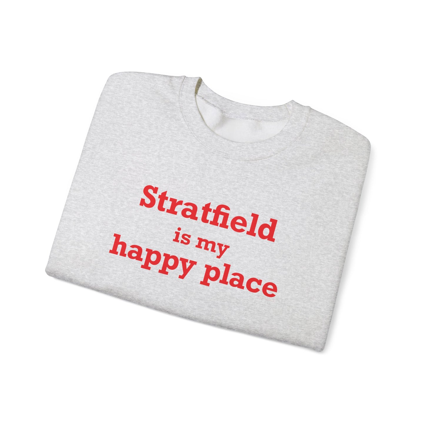 Stratfield Is My Happy Place Unisex Heavy Blend™ Crewneck Sweatshirt