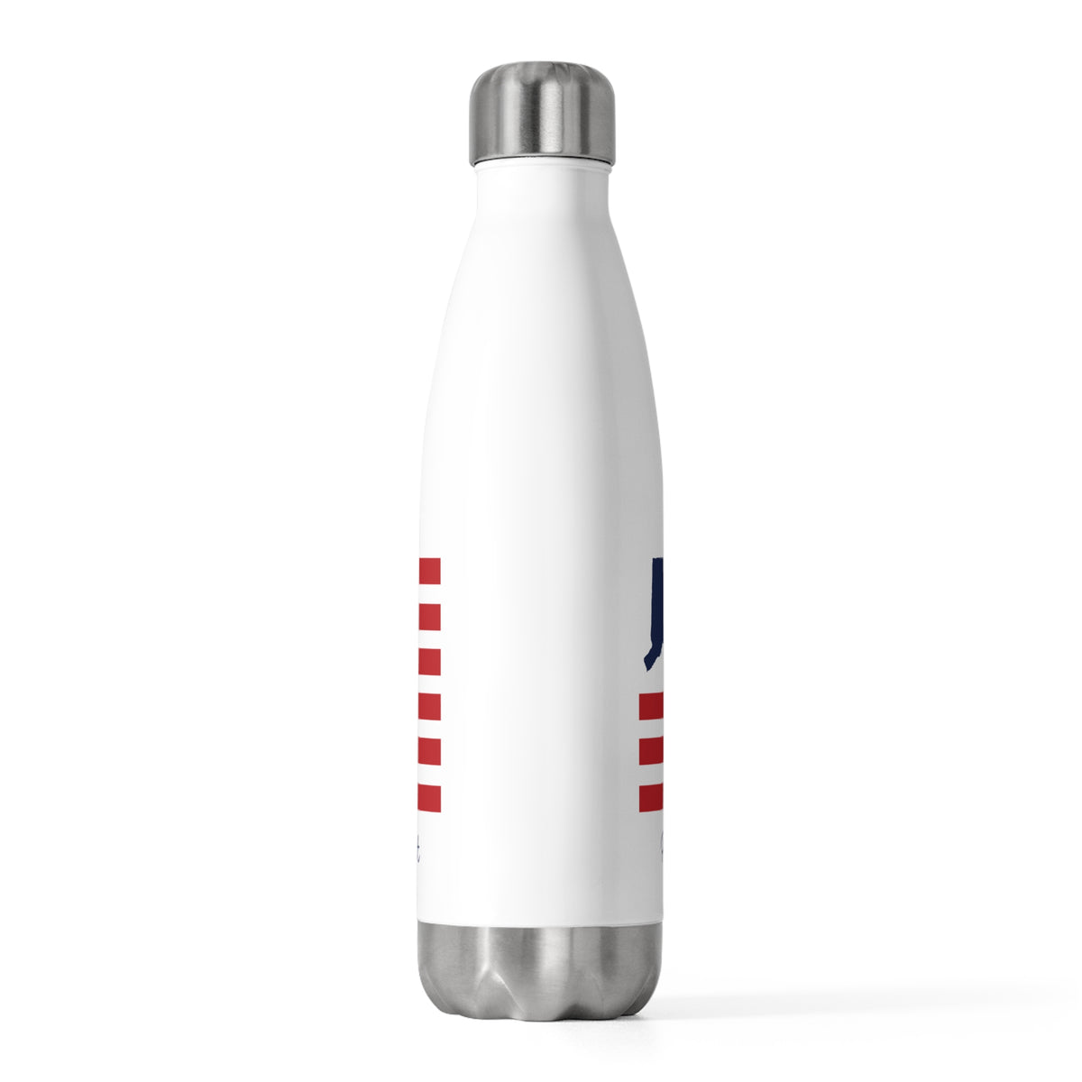 Portland Connecticut Connecticut Flag 20oz Insulated Bottle