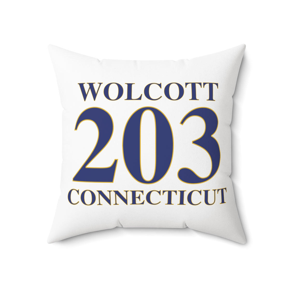 Wolcott 203 Connecticut Polyester Square Pillow