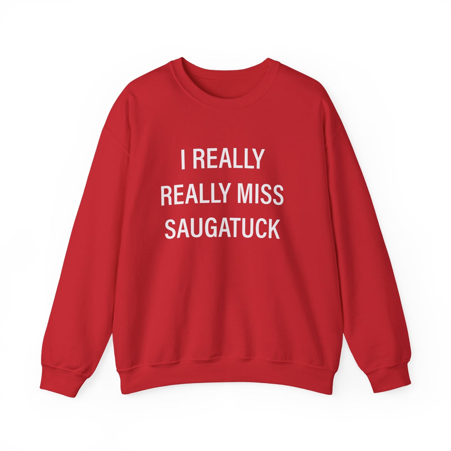I Really Really Miss Saugatuck Unisex Heavy Blend™ Crewneck Sweatshirt
