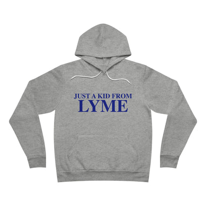 Just a kid from Lyme Unisex Sponge Fleece Pullover Hoodie