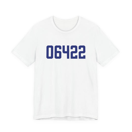 06422 Durham Connecticut Zip Code Unisex Jersey Short Sleeve T-Shirt