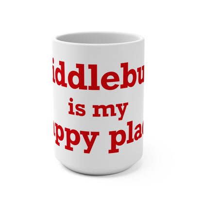 Middlebury is My Happy Place Mug 15oz