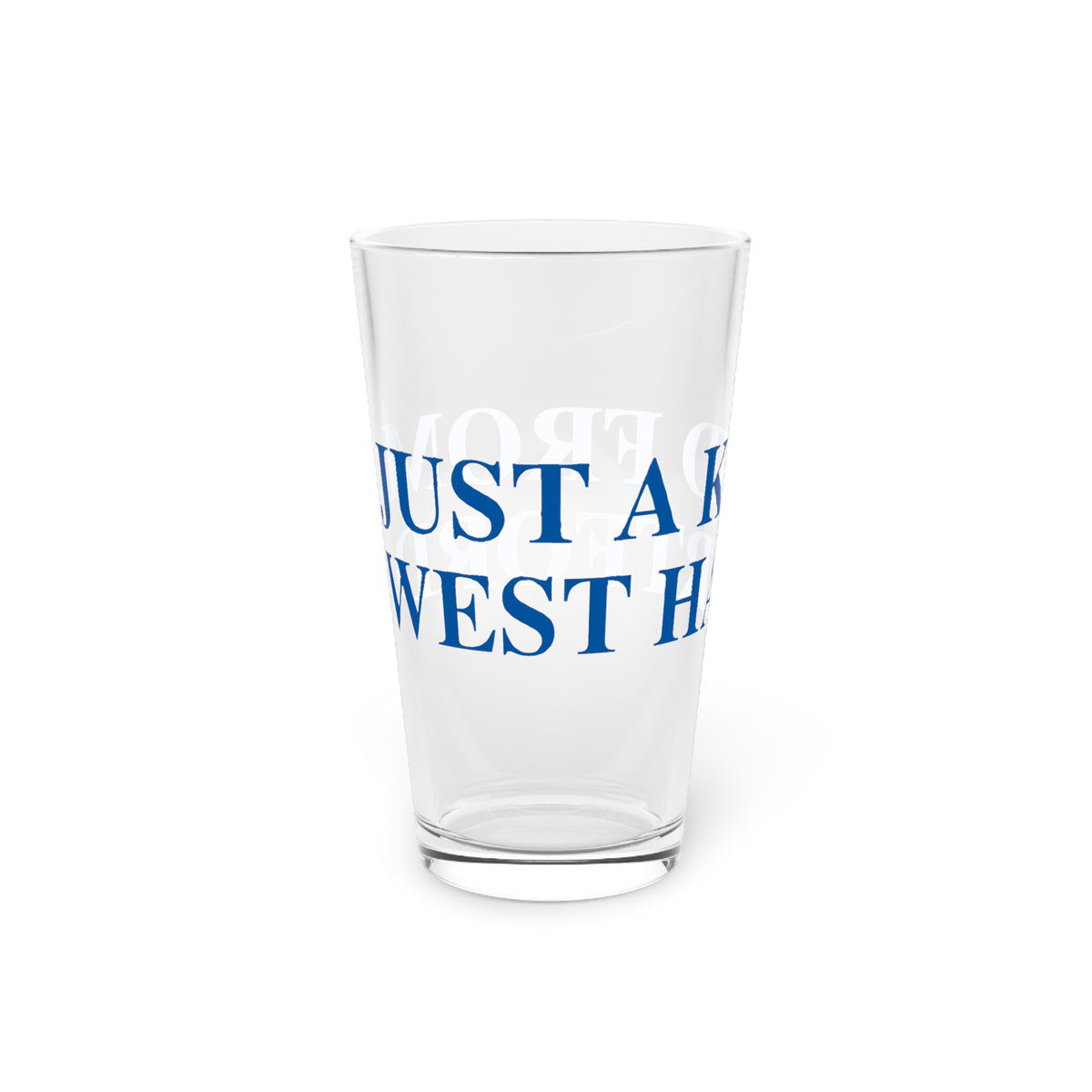 Just a kid from West Hartford  Pint Glass, 16oz