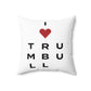 Trumbull Vision Spun Polyester Square Pillow