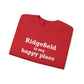 Ridgefield Is My Happy Place Unisex Heavy Blend™ Crewneck Sweatshirt