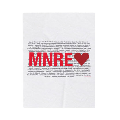 Monroe Love Velveteen Plush Blanket