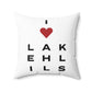 Lake Hills Vision Spun Polyester Square Pillow