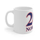 203 Norwalk Red White & Blue Mug 11oz