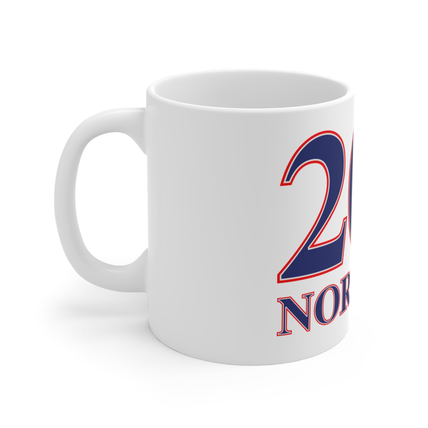 203 Norwalk Red White & Blue Mug 11oz