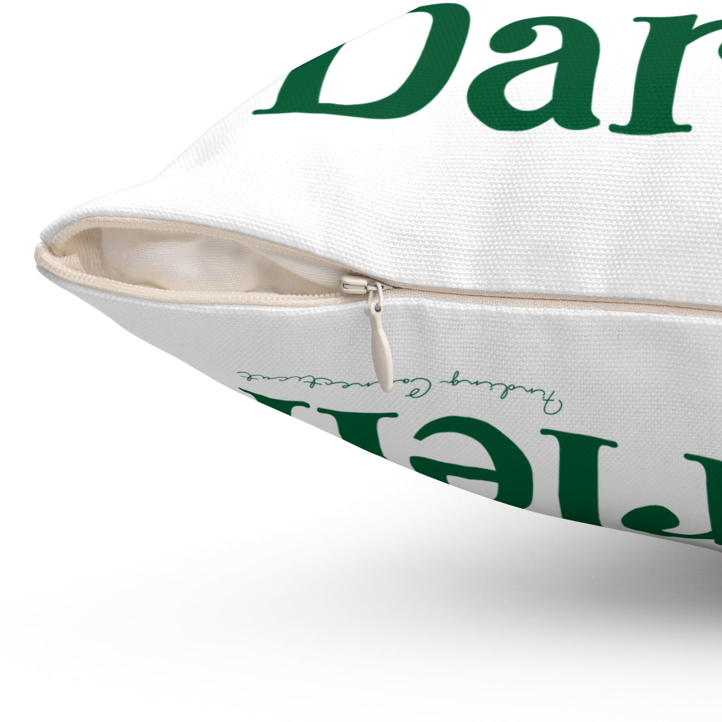 I Clover Darien Spun Polyester Square Pillow