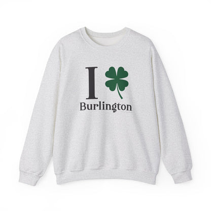 I Clover Burlington Unisex Heavy Blend™ Crewneck Sweatshirt