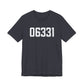 06331 Canterbury CT Zip Code Unisex Jersey Short Sleeve T-Shirt