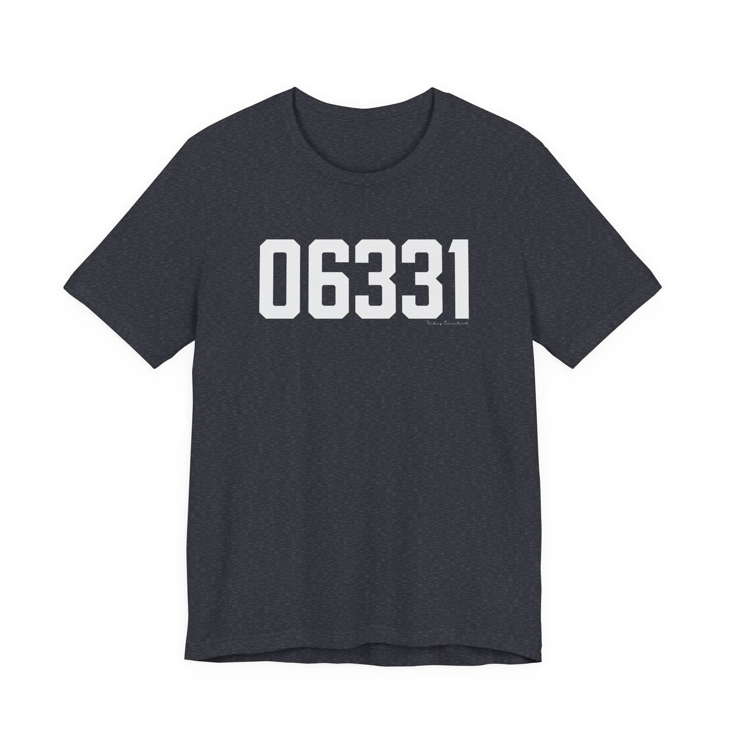 06331 Canterbury CT Zip Code Unisex Jersey Short Sleeve T-Shirt