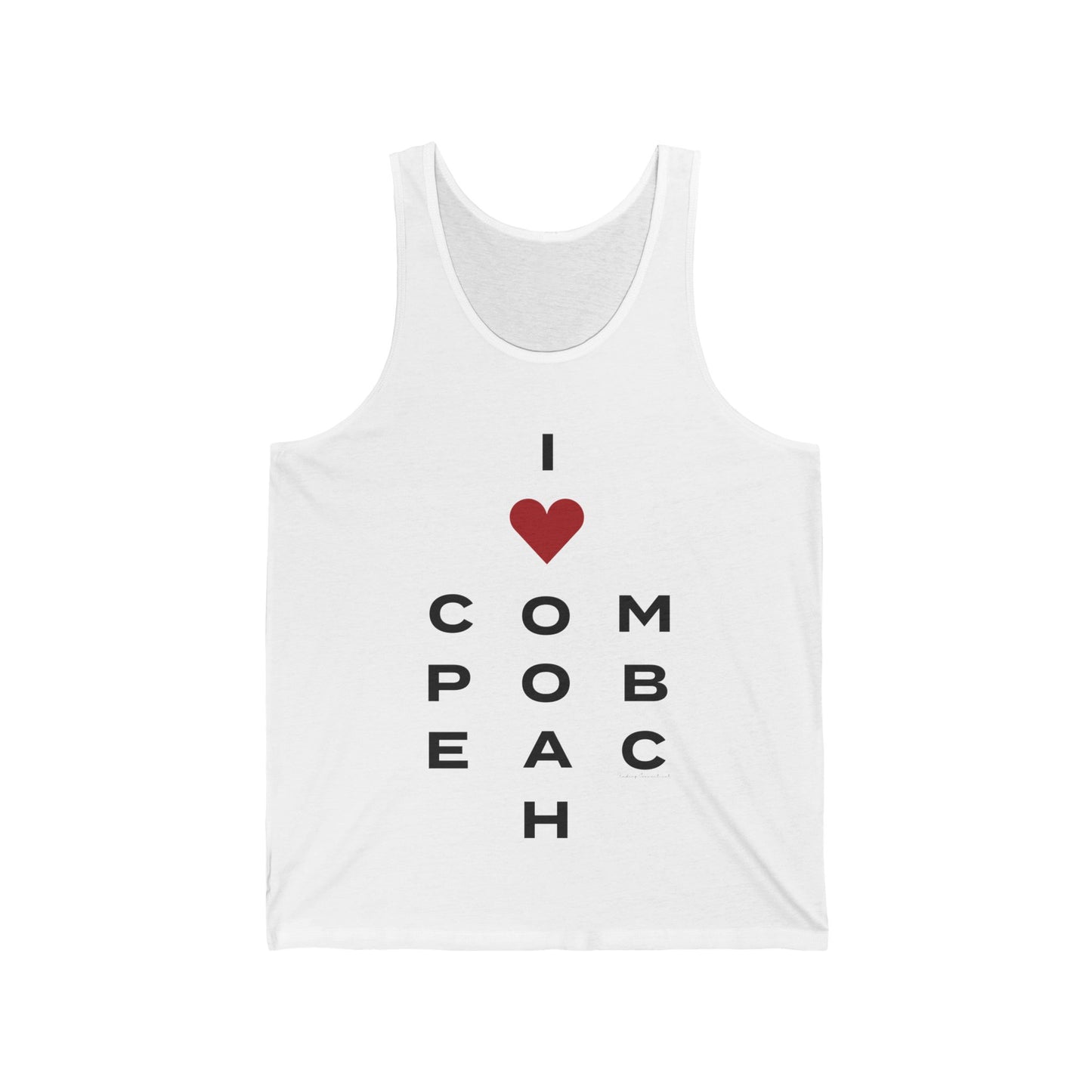 Compo Beach Vision Unisex Jersey Tank Top