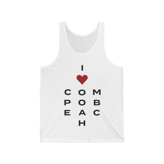 Compo Beach Vision Unisex Jersey Tank Top
