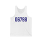 06798 Woodbury Connecticut Zip Code Unisex Jersey Tank Top