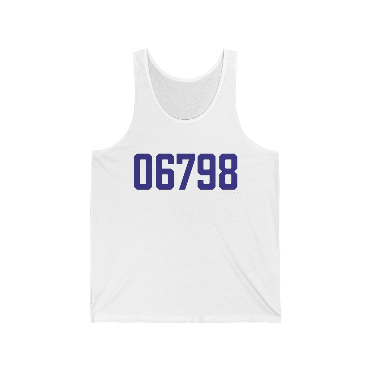 06798 Woodbury Connecticut Zip Code Unisex Jersey Tank Top