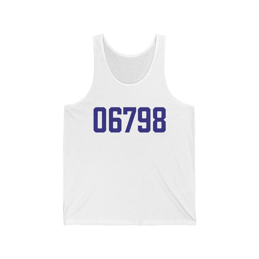 06798 Woodbury Connecticut Zip Code Unisex Jersey Tank Top