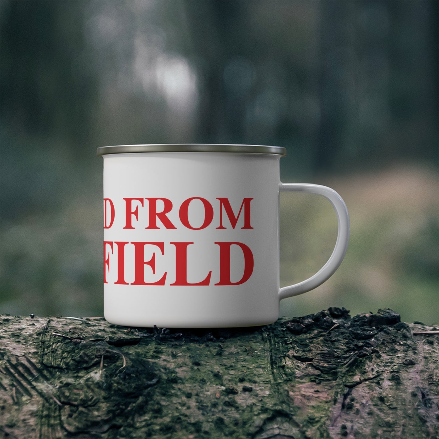 Just a kid from Stratfield Enamel Camping Mug