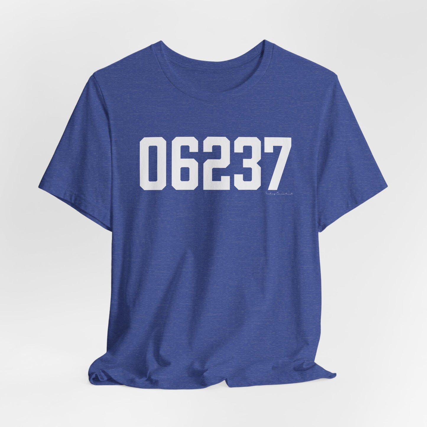 06237 Columbia CT Zip Code Unisex Jersey Short Sleeve T-Shirt