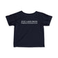 Just a kid from North Stonington Infant Fine Jersey T-Shirt
