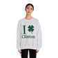 I Clover Clinton Unisex Heavy Blend™ Crewneck Sweatshirt