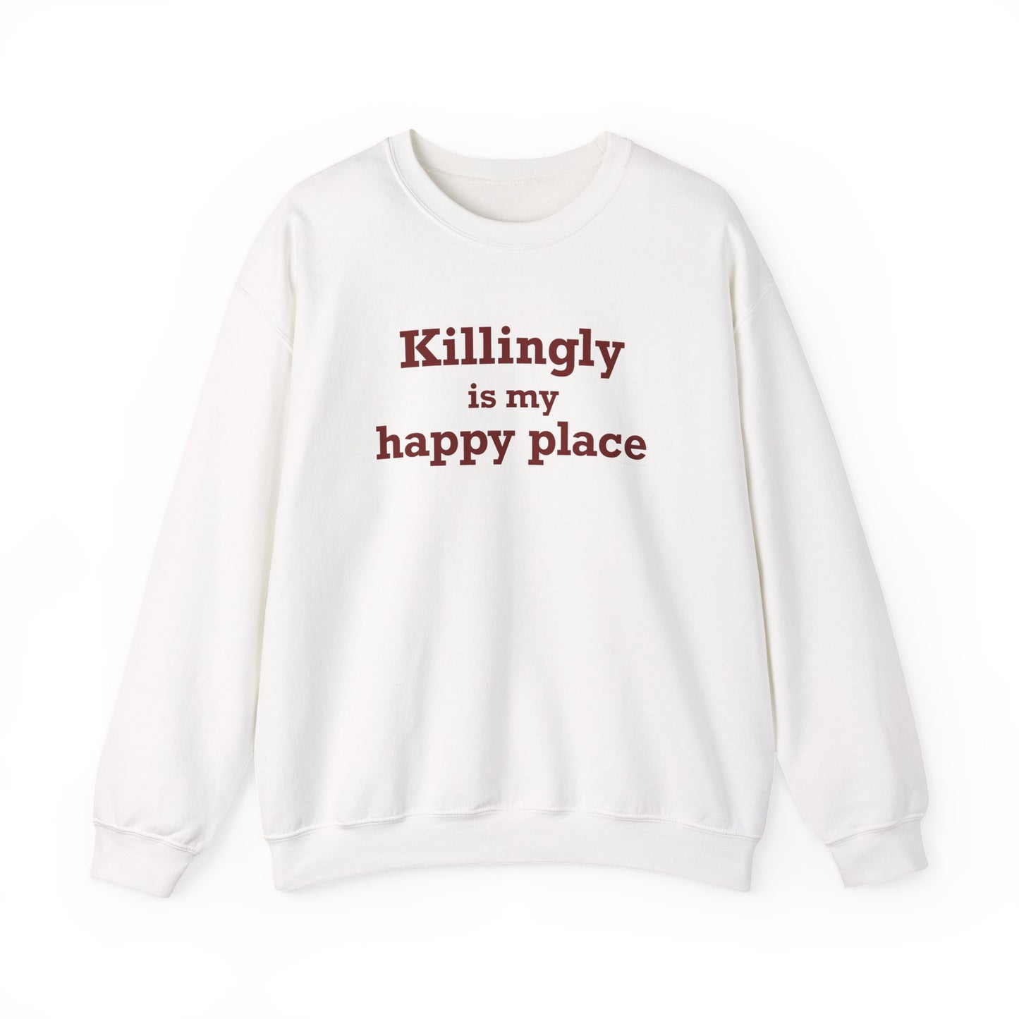 Killingly is My Happy Place Unisex Heavy Blend™ Crewneck Sweatshirt