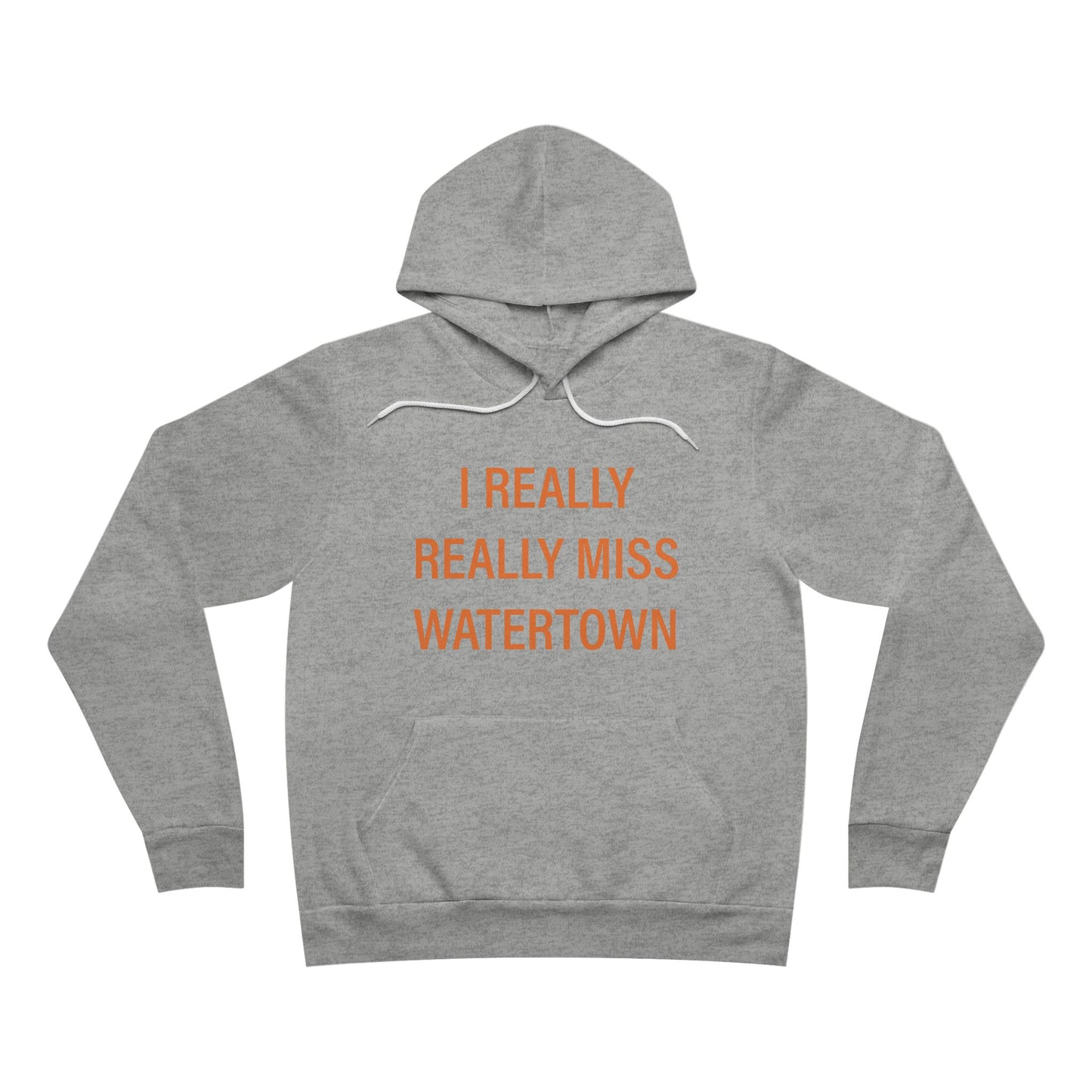I Really Really Miss Watertown Unisex Sponge Fleece Pullover Hoodie