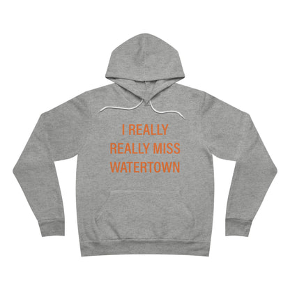 I Really Really Miss Watertown Unisex Sponge Fleece Pullover Hoodie