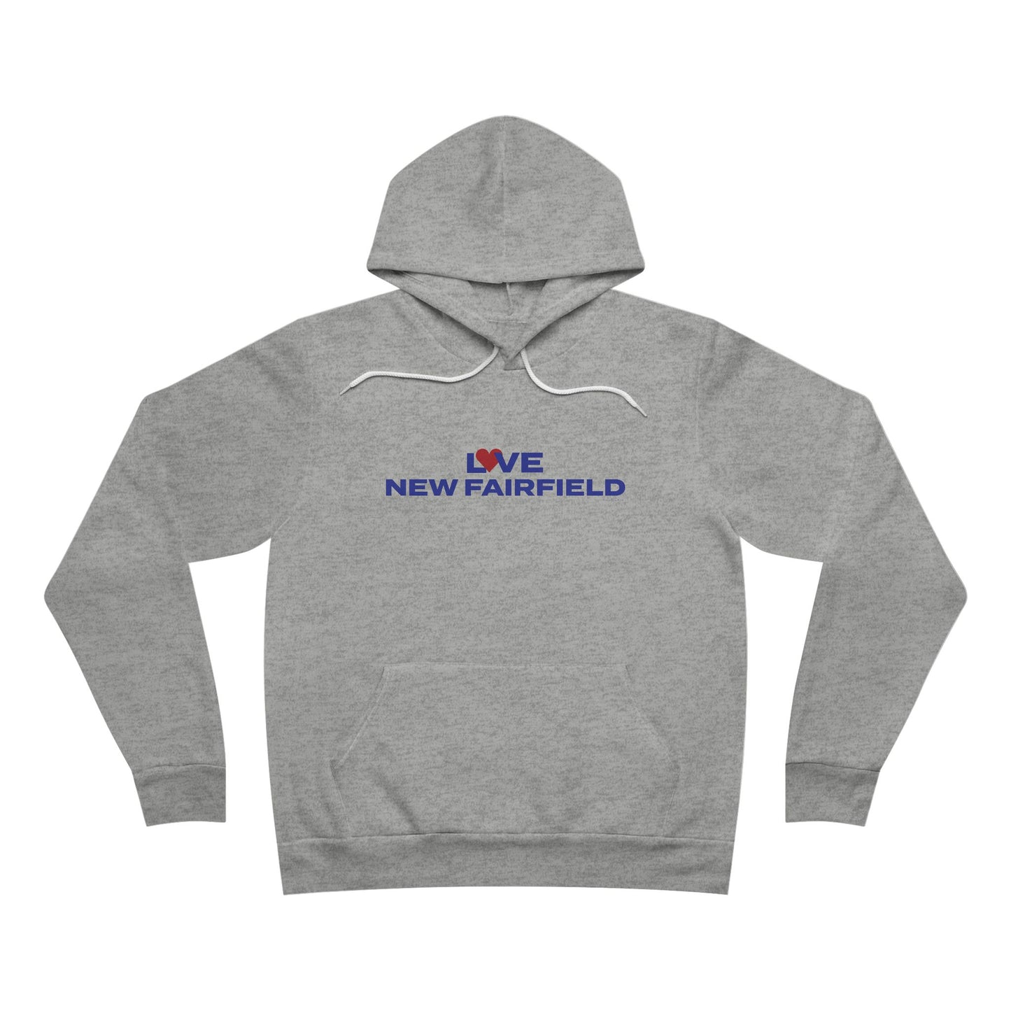 Love New Fairfield Unisex Sponge Fleece Pullover Hoodie