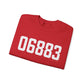 06883 Weston CT Zip Code Unisex Heavy Blend™ Crewneck Sweatshirt