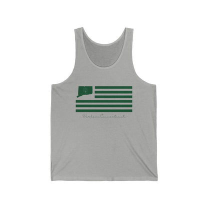 Durham Connecticut St. Patrick’s Day FlagUnisex Jersey Tank Top