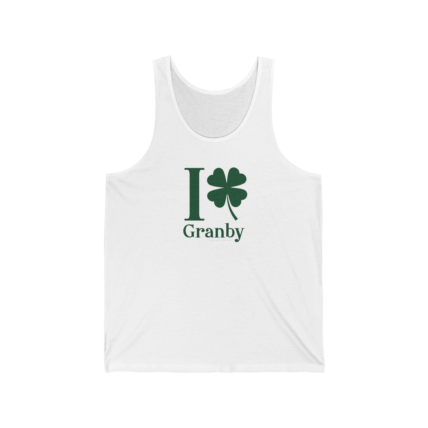 I Clover Granby Unisex Jersey Tank Top