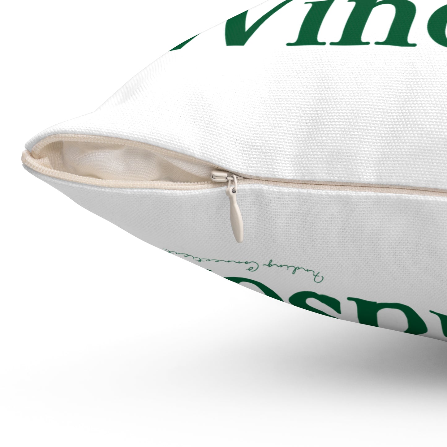 I Clover Windsor Spun Polyester Square Pillow