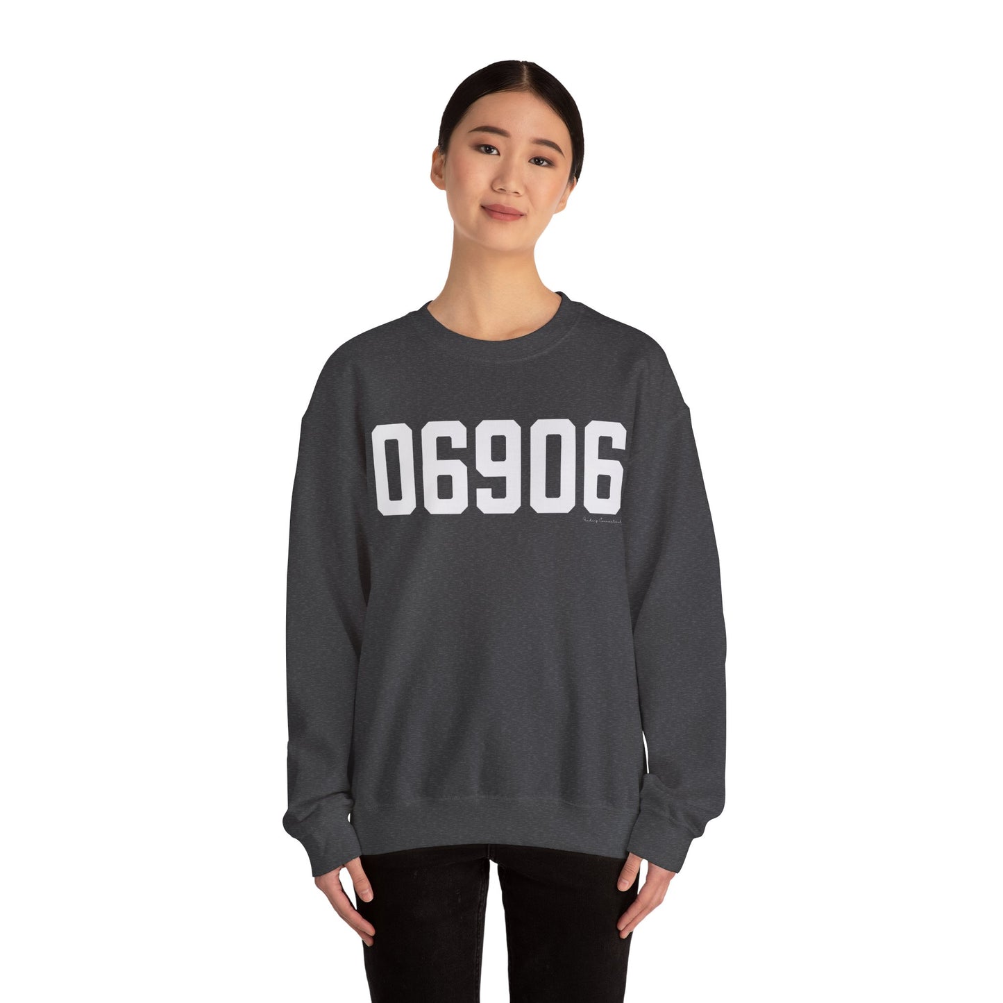 06906 Stamford CT Zip Code Unisex Heavy Blend™ Crewneck Sweatshirt